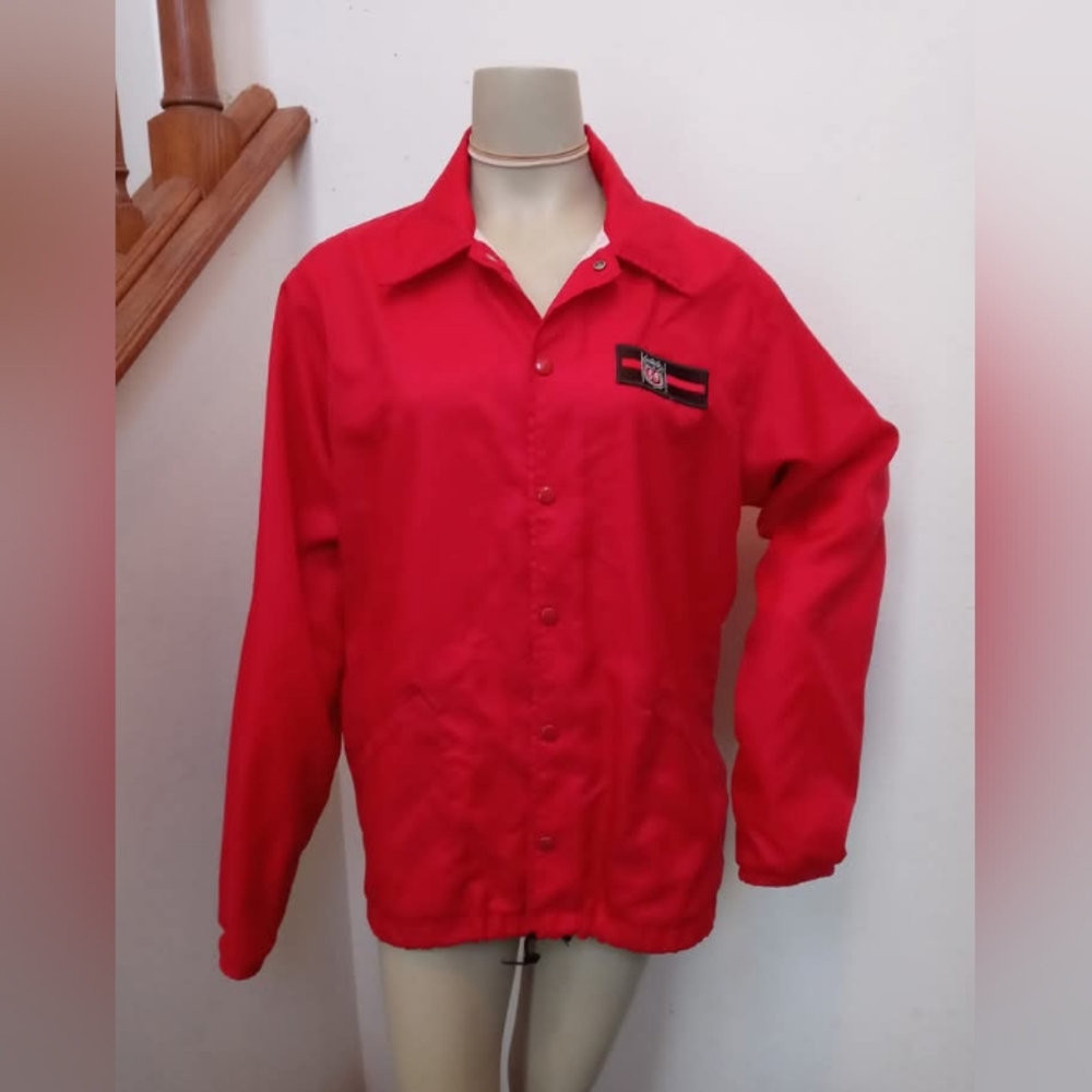Large Vintage Unitog Company Phillips 66 Windbreaker Jacket